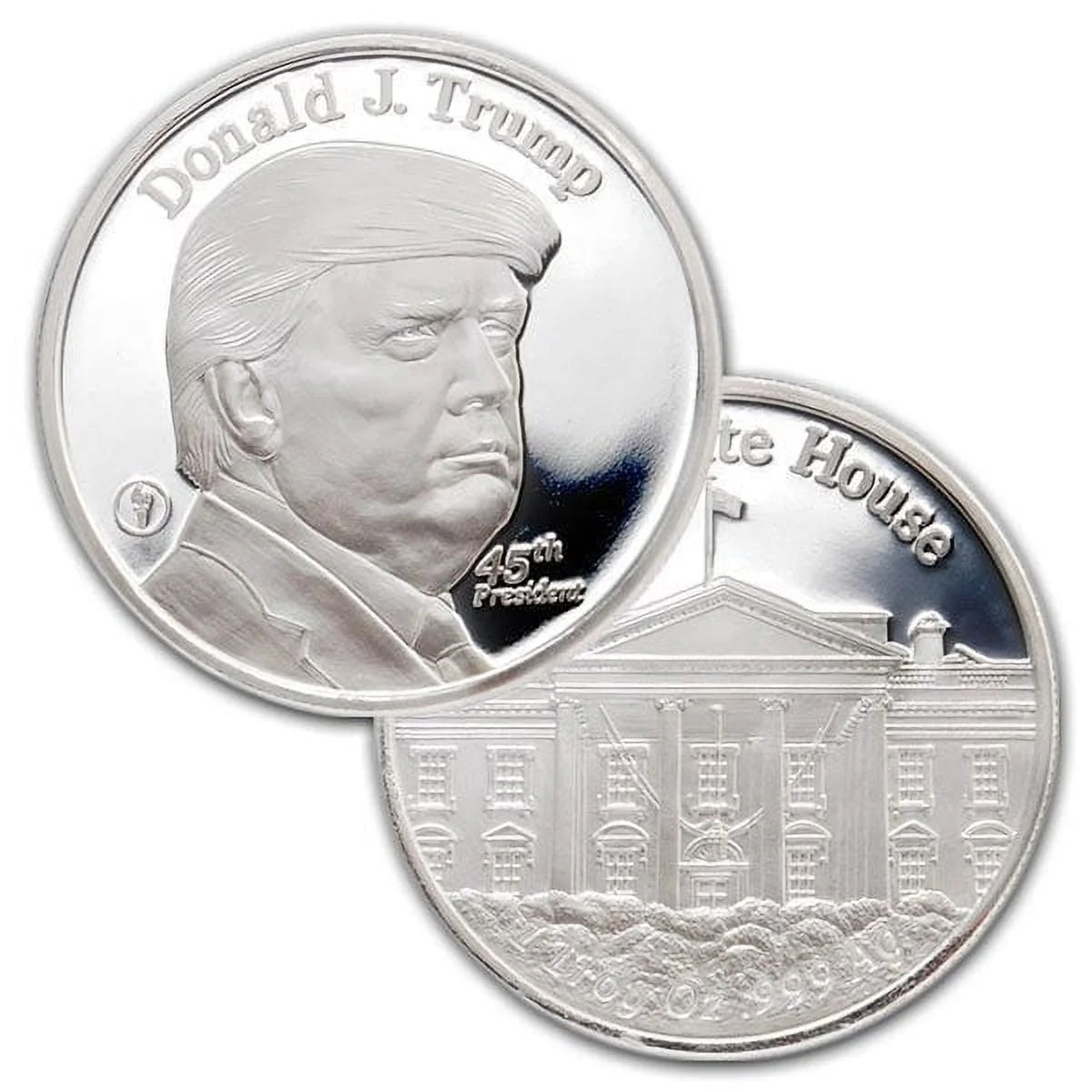 President Trump - .999 Pure Silver 1 Oz Round