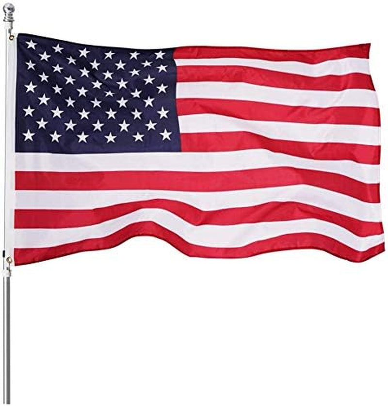 3X5 Foot American US Flag and Don'T Tread on Me Gadsden Flag - Vivid Color and Fade Resistant - US Flag Polyester with Brass Grommets for Outdoor Indoor